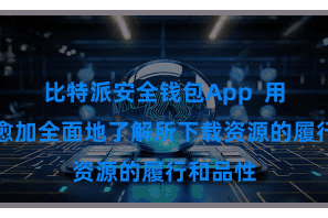 比特派安全钱包App  用户不错愈加全面地了解所下载资源的履行和品性